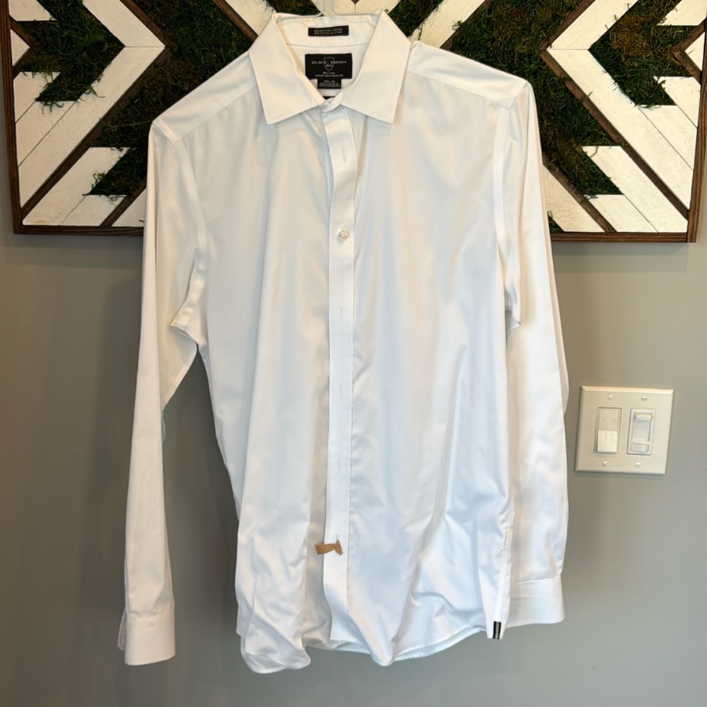 Black Brown 1826 - men’s dress shirt (15.5 / 35)